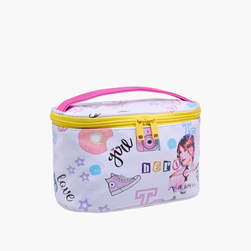 LIFESTYLE Taylor Swift 4-Piece Cosmetic Bag Set for Girls - Image 5